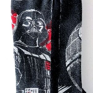 Star Wars Themed Black and Red Socks